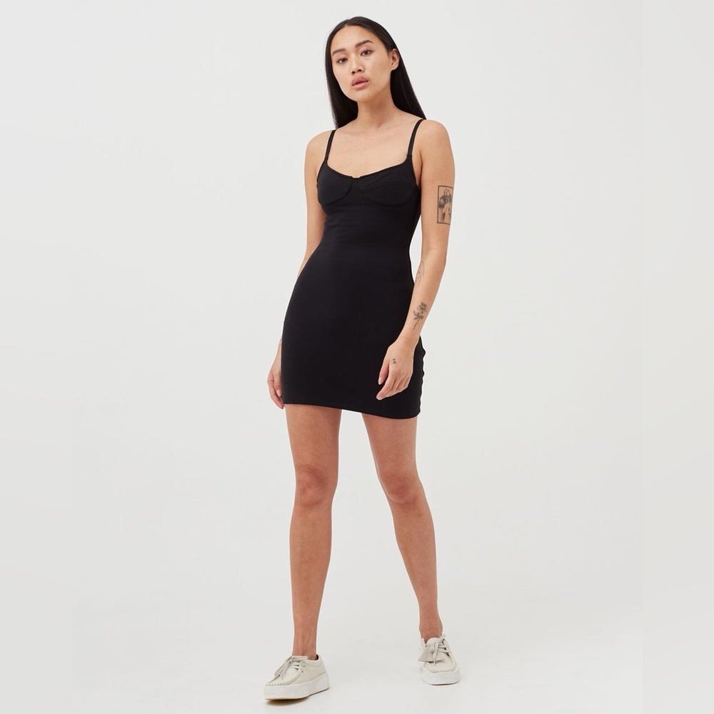 CALVIN KLEIN x HERON PRESTON WMNS CORSET DRESS L - Picture 14 of 16